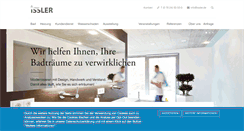 Desktop Screenshot of issler.de