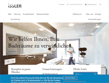 Tablet Screenshot of issler.de